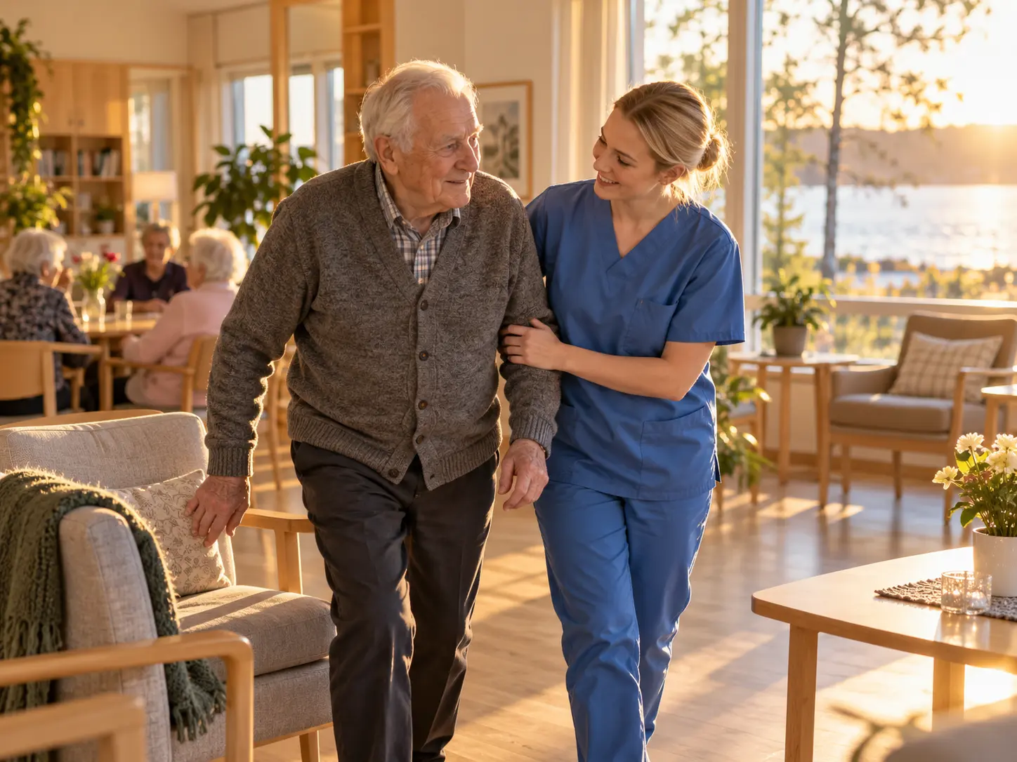Healthcare professionals working as a team
